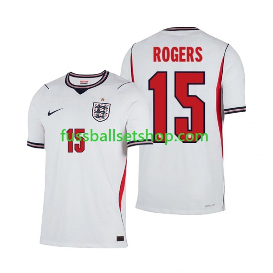 Günstige Fußball Trikotsatz England Morgan Rogers 15 Herren Heimtrikot World Cup 2026 Kurzarm Günstige Fußball Trikotsatz England Morgan Rogers 15 Herren Heimtrikot World Cup 2026 Kurzarm