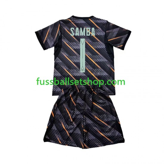 Günstige Fußball Trikotsatz Frankreich Brice Samba 1 Torwart Kinder Heimtrikot World Cup 2026 Kurzarm