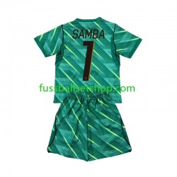 Günstige Fußball Trikotsatz Frankreich Brice Samba 1 Torwart Kinder Ausweichtrikot World Cup 2026 Kurzarm