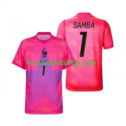 Günstige Fußball Trikotsatz Frankreich Brice Samba 1 Torwart Herren Auswärtstrikot World Cup 2026 Kurzarm