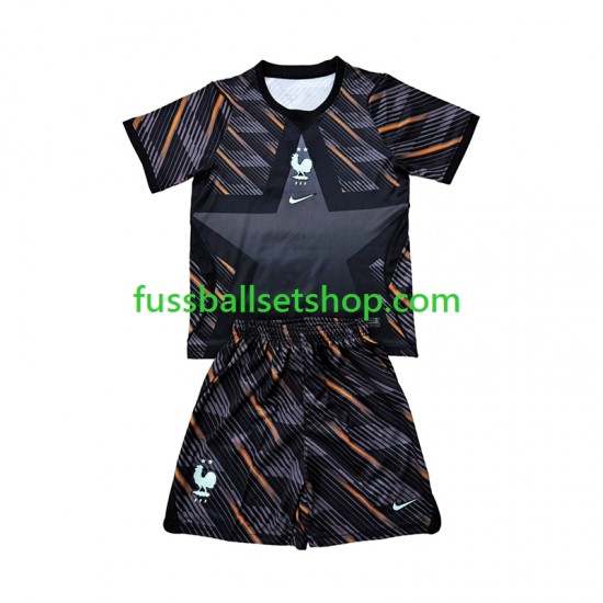 Günstige Fußball Trikotsatz Frankreich Torwart Kinder Heimtrikot World Cup 2026 Kurzarm