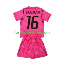 Günstige Fußball Trikotsatz Frankreich Mike Maignan 16 Torwart Kinder Auswärtstrikot World Cup 2026 Kurzarm