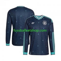 Günstige Fußball Trikotsatz Deutschland Herren Auswärtstrikot World Cup 2026 Langarm