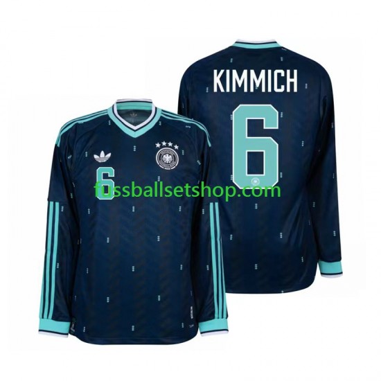 Günstige Fußball Trikotsatz Deutschland Joshua Kimmich 6 Herren Auswärtstrikot World Cup 2026 Langarm Günstige Fußball Trikotsatz Deutschland Joshua Kimmich 6 Herren Auswärtstrikot World Cup 2026 Langarm