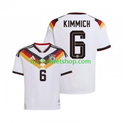 Günstige Fußball Trikotsatz Deutschland Joshua Kimmich 6 Herren Heimtrikot World Cup 2026 Kurzarm