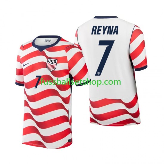 Günstige Fußball Trikotsatz Giovanni Reyna 7 Herren Heimtrikot World Cup 2026 Kurzarm Günstige Fußball Trikotsatz Giovanni Reyna 7 Herren Heimtrikot World Cup 2026 Kurzarm
