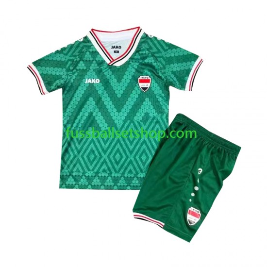 Günstige Fußball Trikotsatz Irak Kinder Heimtrikot World Cup 2026 Kurzarm Günstige Fußball Trikotsatz Irak Kinder Heimtrikot World Cup 2026 Kurzarm