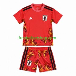 Günstige Fußball Trikotsatz Japan Torwart Kinder Heimtrikot World Cup 2026 Kurzarm