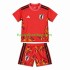Günstige Fußball Trikotsatz Japan Torwart Kinder Heimtrikot World Cup 2026 Kurzarm