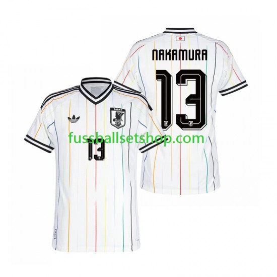 Günstige Fußball Trikotsatz Japan Keito Nakamura 13 Herren Auswärtstrikot World Cup 2026 Kurzarm