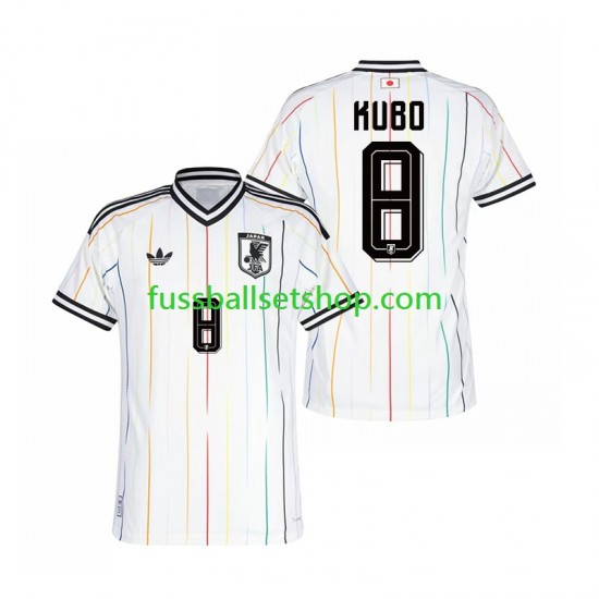 Günstige Fußball Trikotsatz Japan Takef Kubo 8 Herren Auswärtstrikot World Cup 2026 Kurzarm