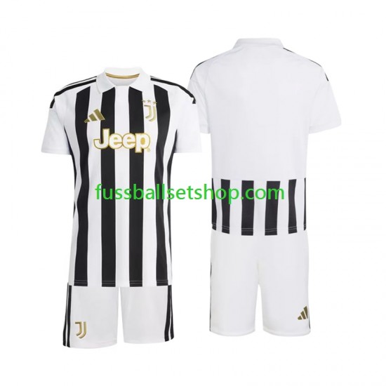 Günstige Fußball Trikotsatz Juventus Turin Kinder Heimtrikot 2026-2027 Kurzarm