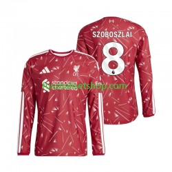 Günstige Fußball Trikotsatz Liverpool Dominik Szoboszlai 8 Herren Heimtrikot 2026-2027 Langarm