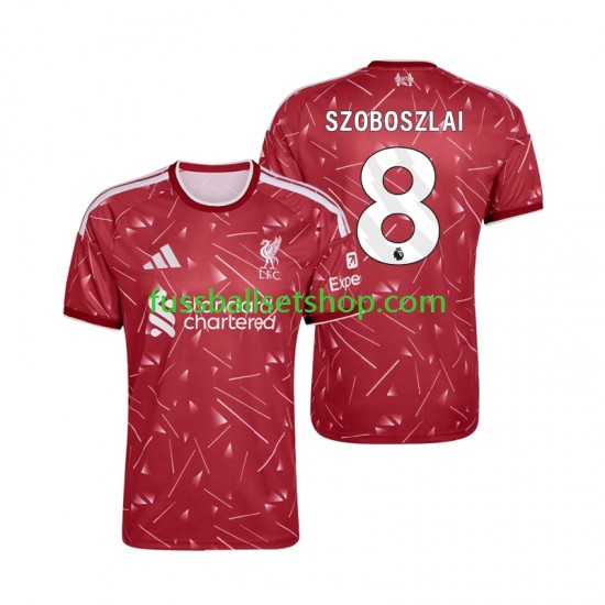 Günstige Fußball Trikotsatz Liverpool Dominik Szoboszlai 8 Herren Heimtrikot 2026-2027 Kurzarm