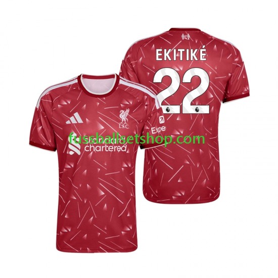 Günstige Fußball Trikotsatz Liverpool Hugo Ekitike 22 Herren Heimtrikot 2026-2027 Kurzarm