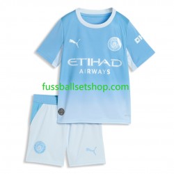 Günstige Fußball Trikotsatz Manchester City Kinder Heimtrikot 2026-2027 Kurzarm