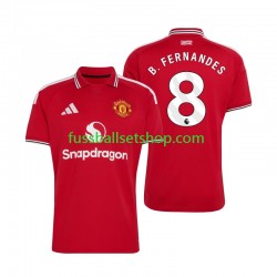 Günstige Fußball Trikotsatz Manchester United Bruno Fernandes 8 Herren Heimtrikot 2026-2027 Kurzarm