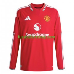 Günstige Fußball Trikotsatz Manchester United Herren Heimtrikot 2026-2027 Langarm