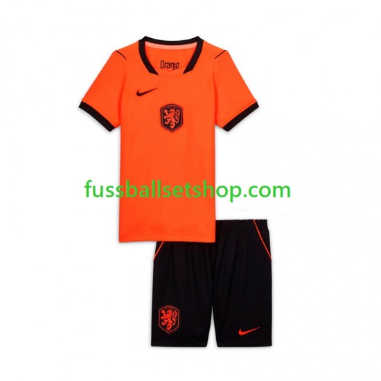 Günstige Fußball Trikotsatz Niederlande Kinder Heimtrikot World Cup 2026 Kurzarm