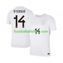 Günstige Fußball Trikotsatz Norwegen Julian Ryerson 14 Herren Ausweichtrikot World Cup 2026 Kurzarm