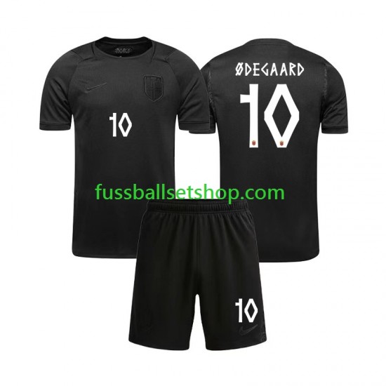Günstige Fußball Trikotsatz Norwegen Martin Odegaard 10 Kinder Auswärtstrikot World Cup 2026 Kurzarm