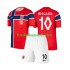 Günstige Fußball Trikotsatz Norwegen Martin Odegaard 10 Kinder Heimtrikot World Cup 2026 Kurzarm