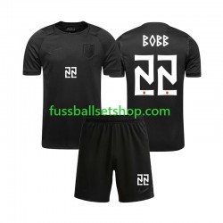 Günstige Fußball Trikotsatz Norwegen Oscar Bobb 22 Kinder Auswärtstrikot World Cup 2026 Kurzarm