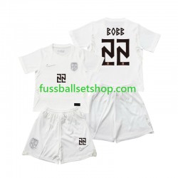 Günstige Fußball Trikotsatz Norwegen Oscar Bobb 22 Kinder Ausweichtrikot World Cup 2026 Kurzarm