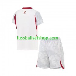 Günstige Fußball Trikotsatz Polen Kinder Heimtrikot World Cup 2026 Kurzarm