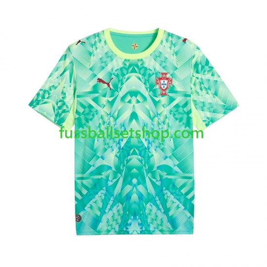 Günstige Fußball Trikotsatz Portugal Torwart Herren Heimtrikot World Cup 2026 Kurzarm