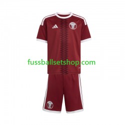 Günstige Fußball Trikotsatz Katar Kinder Heimtrikot 2026 Kurzarm