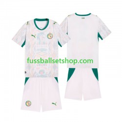 Günstige Fußball Trikotsatz Senegal Kinder Heimtrikot 2026 2027 Kurzarm