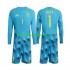 Günstige Fußball Trikotsatz Spanien David Raya 1 Torwart Kinder Heimtrikot World Cup 2026 Langarm