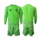 Günstige Fußball Trikotsatz Spanien 6th Green color Torwart Kinder World Cup 2026 Langarm
