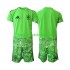 Günstige Fußball Trikotsatz Spanien 6th Green color Torwart Kinder World Cup 2026 Kurzarm