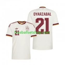 Günstige Fußball Trikotsatz Spanien Mikel Oyarzabal 21 Herren Auswärtstrikot World Cup 2026 Kurzarm