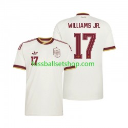 Günstige Fußball Trikotsatz Spanien Nico Williams 17 Herren Auswärtstrikot World Cup 2026 Kurzarm