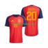 Günstige Fußball Trikotsatz Spanien Pedri 20 Herren Heimtrikot World Cup 2026 Kurzarm