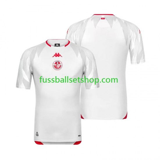 Günstige Fußball Trikotsatz Tunesien Herren Heimtrikot World Cup 2026 Kurzarm Günstige Fußball Trikotsatz Tunesien Herren Heimtrikot World Cup 2026 Kurzarm