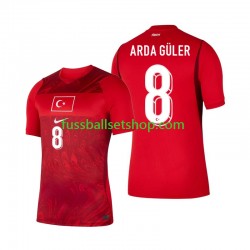 Günstige Fußball Trikotsatz Türkei Arda Guler 8 Herren Heimtrikot World Cup 2026 Kurzarm