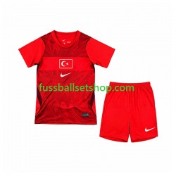 Günstige Fußball Trikotsatz Türkei Kinder Heimtrikot World Cup 2026 Kurzarm