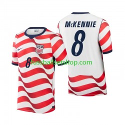 Günstige Fußball Trikotsatz USA Weston McKennie 8 Herren Heimtrikot World Cup 2026 Kurzarm