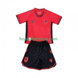 Günstige Fußball Trikotsatz Albanien Kinder Heimtrikot 2026 Kurzarm