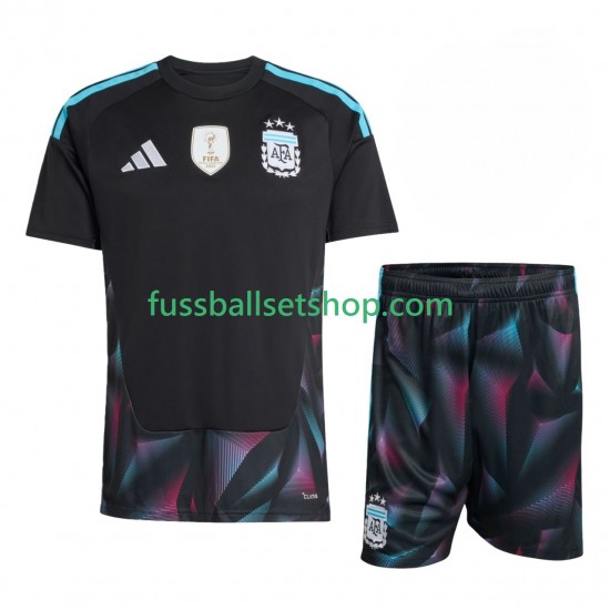 Günstige Fußball Trikotsatz Argentinien Torwart Kinder Heimtrikot World Cup 2026 Kurzarm