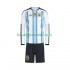 Günstige Fußball Trikotsatz Argentinien Kinder Heimtrikot World Cup 2026 Langarm