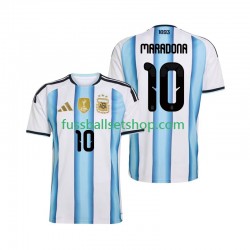 Günstige Fußball Trikotsatz Argentinien Maradona 10 Herren Heimtrikot World Cup 2026 Kurzarm