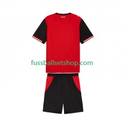 Günstige Fußball Trikotsatz Österreich Kinder Heimtrikot World Cup 2026 Kurzarm