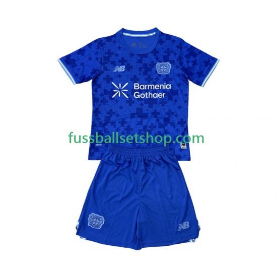 Günstige Fußball Trikotsatz Bayer 04 Leverkusen Kinder Ausweichtrikot 2025-2026 Kurzarm