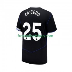 Günstige Fußball Trikotsatz Chelsea Moises Caicedo 25 Herren Ausweichtrikot 2025-2026 Kurzarm
