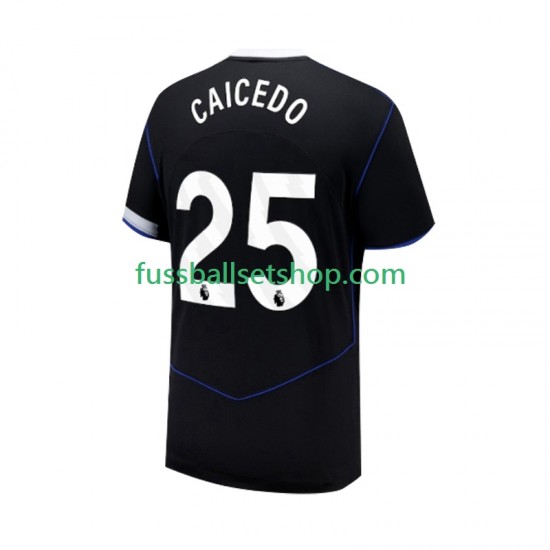 Günstige Fußball Trikotsatz Chelsea Moises Caicedo 25 Herren Ausweichtrikot 2025-2026 Kurzarm